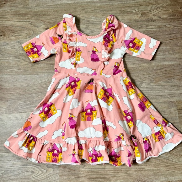 Elenor Rose princess castle dress size 6/7 - Picture 1 of 3